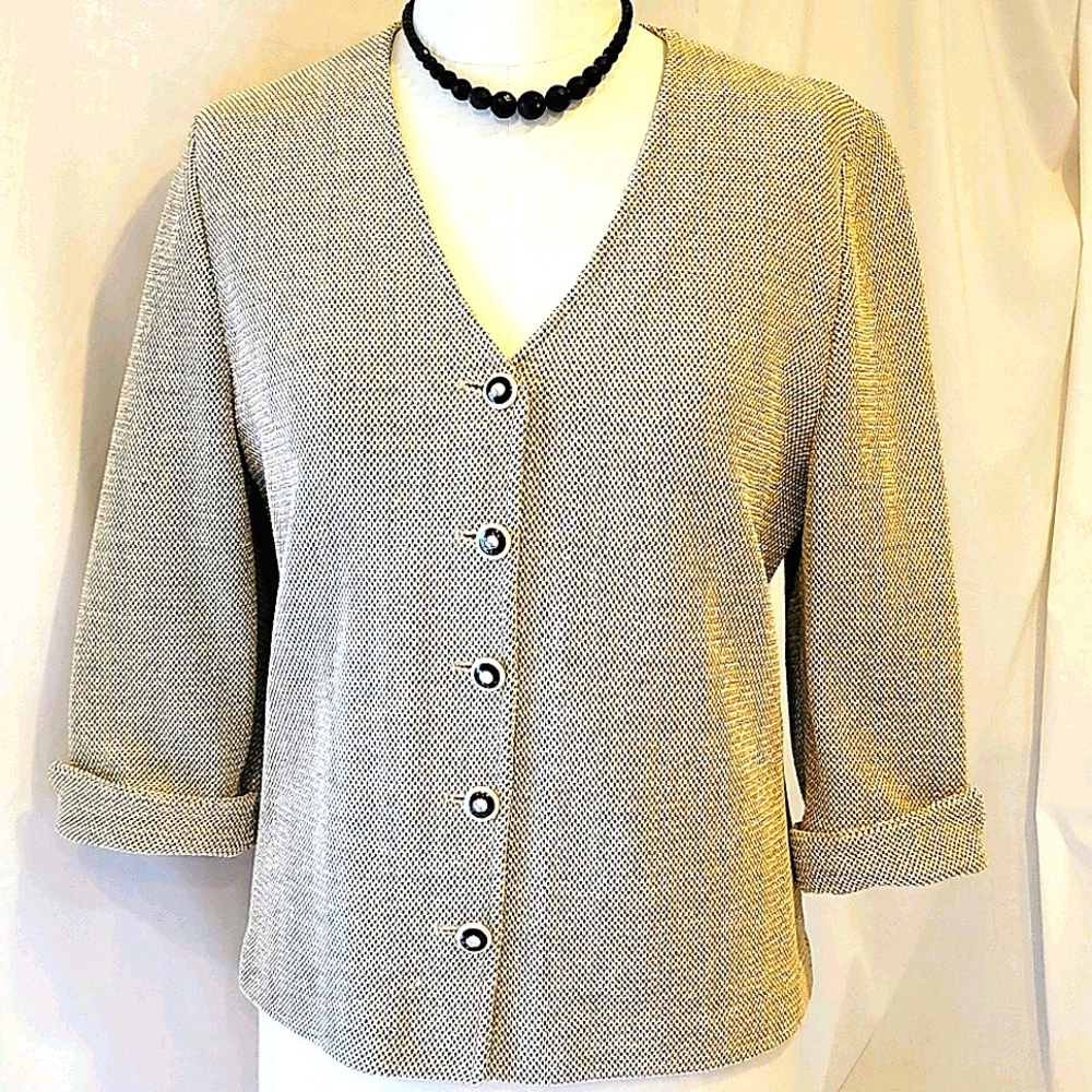 St. John Sport by Marie Gray Sweater Jacket